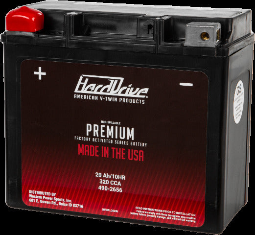 HARDDRIVE GYZ20H / YTX20H PREMIUM BATTERY HRDM72RGH