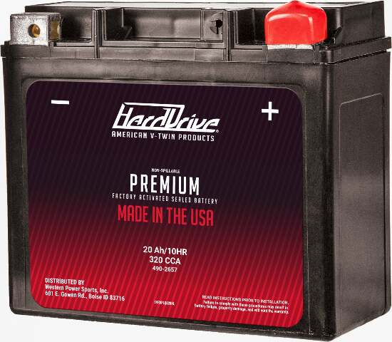 HARDDRIVE GYZ20HL / YTX20HL PREMIUM BATTERY HRDM720GH