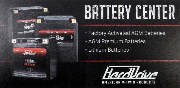 HARDDRIVE BATTERY RACK SIGN HD BATTERY SIGN