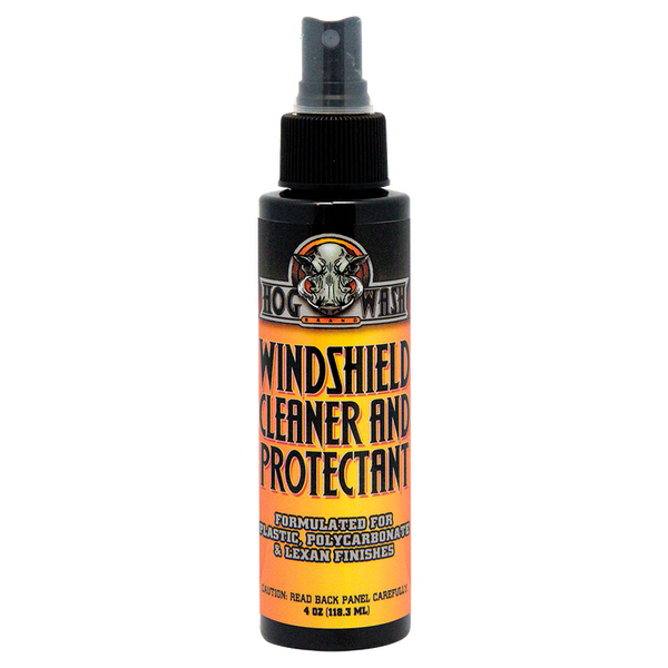 HOG WASH WINDSHIELD CLEANER AND PROTECTANT 4OZ HW0884