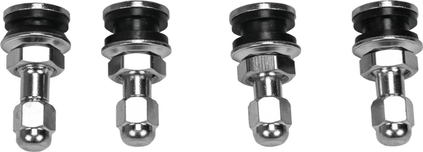 FIRE POWER VALVE STEMS CHROME 4/PK 30-445  4/PK