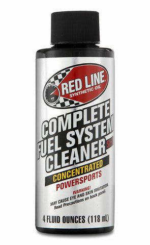 RED LINE COMPLETE FUEL SYSTEM CLEANER 4OZ 60102