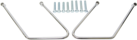 HARDDRIVE SADDLEBAG SUPPORTS CHROME TWO BOLT SOFTAIL 05-202