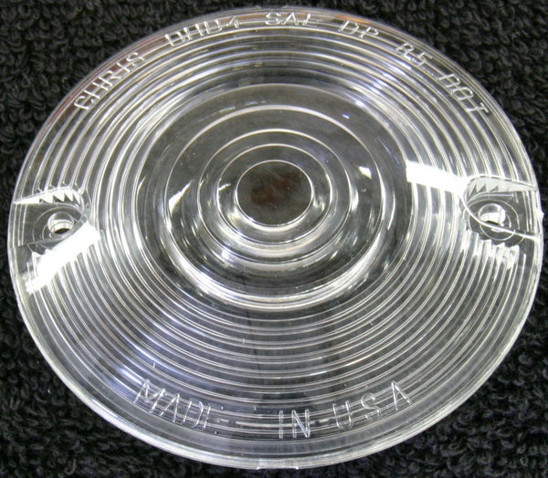 CHRIS PRODUCTS TURN SIGNAL LENS LATE FL MODELS CLEAR DHD4C