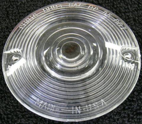 CHRIS PRODUCTS TURN SIGNAL LENS LATE FL MODELS CLEAR DHD4C