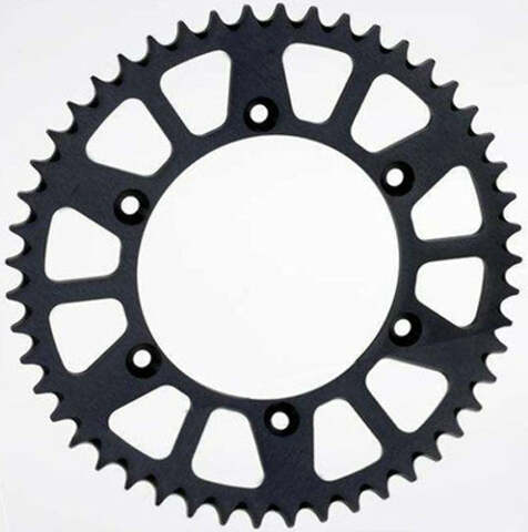 SUNSTAR REAR SPROCKET ALUMINUM 48T-520 BLK HUS/HUSQ/KTM 5-354748BK
