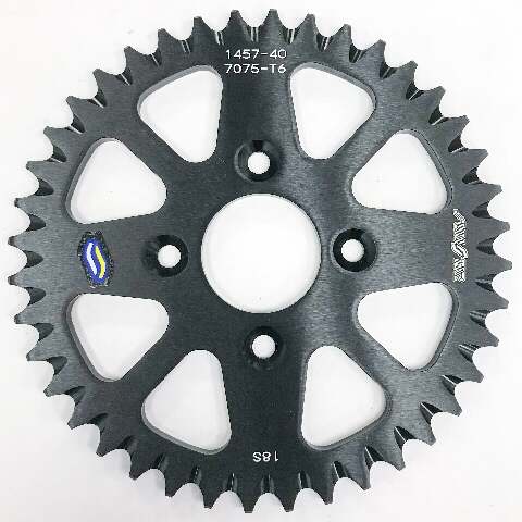 SUNSTAR REAR SPROCKET ALUMINUM 51T-520 BLU HUS/HUSQ/KTM 5-354751BL