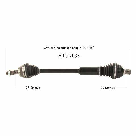 OPEN TRAIL OE 2.0 AXLE ARC-7035