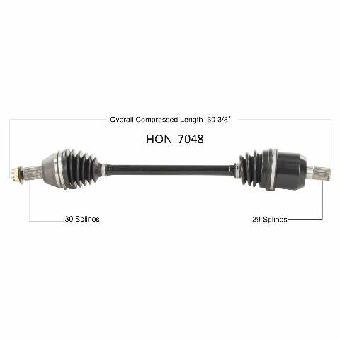 OPEN TRAIL OE 2.0 AXLE REAR HON HON-7048