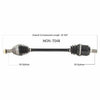 OPEN TRAIL OE 2.0 AXLE REAR HON HON-7048