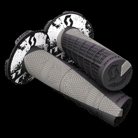 SCOTT DEUCE MX GRIPS (BLACK/GREY) 219627-1001