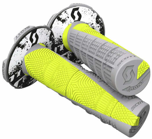 SCOTT DEUCE 2 GRIP GREY/NEON YELLOW 219627-5776