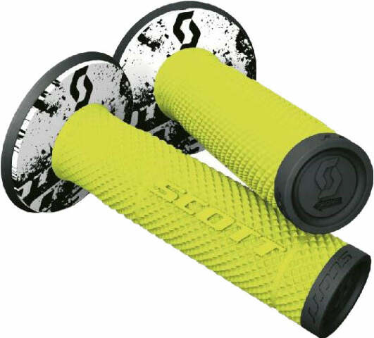 SCOTT SX2 GRIP BLACK/NEON YELLOW 219624-4755
