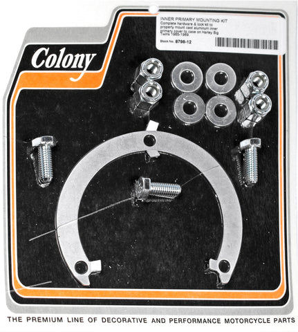 COLONY MACHINE INNER PRIMARY MOUNT KIT SHOVELHEAD 65-69 8798-12