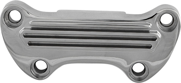 HARDDRIVE HANDLEBAR CLAMP FINNED W/SKIRT 03-0106