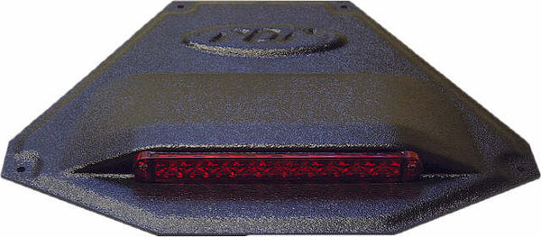 PDP LED TAILLIGHT W/HOUSING BLACK/RED 12.25
