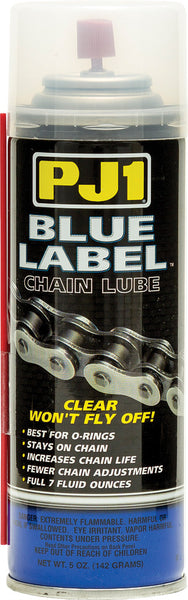 PJ1 BLUE LABEL CHAIN LUBE 5OZ 1-08