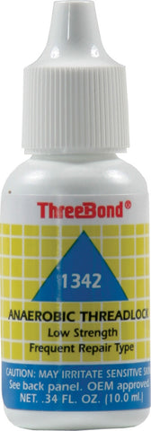 THREEBOND LOW STRENGTH THREAD LOCK 10ML 1342AT002