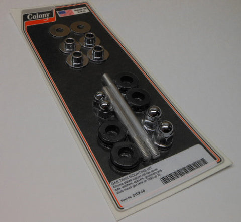 COLONY MACHINE GAS TANK MOUNT KIT XL 96-03 2107-16