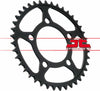 JT REAR SPROCKET STEEL 40T-520 HON JTR1225.40