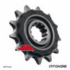 JT FRONT CS SPROCKET W/RUBBER 13T-520 HON JTF1345.13RB