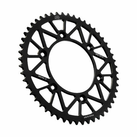 JT REAR RACELITE SPROCKET ALUM 52T-520 BLK BETA/HON JTA210.52BLK