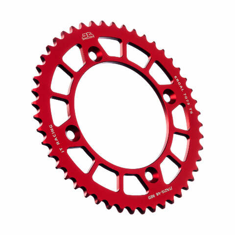 JT REAR RACELITE SPROCKET ALUM 48T-420 RED HON JTA215.48RED
