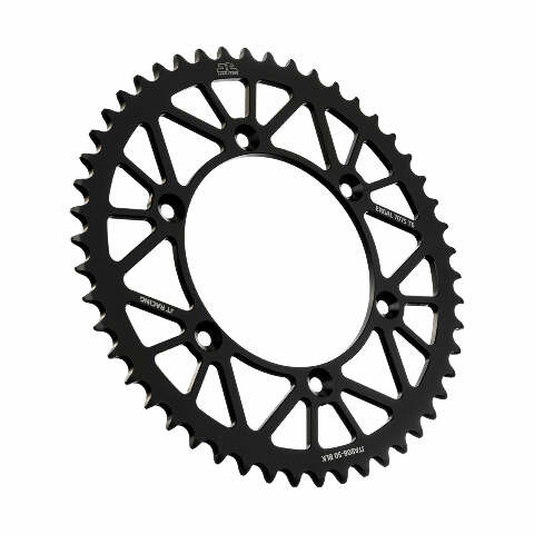 JT REAR RACELITE SPROCKET ALUM 50T-520 BLK KAW/SUZ JTA808.50BLK