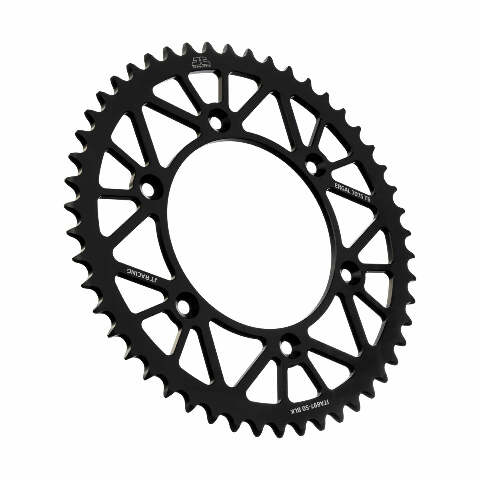 JT REAR RACELITE SPROCKET ALUM 50T-520 BLK HUS/HUSQ/KTM JTA897.50BLK