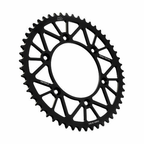 JT REAR RACELITE SPROCKET ALUM 52T-520 BLK HUS/HUSQ/KTM JTA897.52BLK