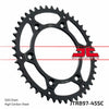 JT REAR SPROCKET STEEL 45T-520 HUS/HUSQ/KTM JTR897.45SC