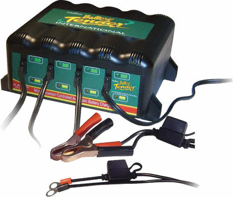 BATTERY TENDER MULTIPLE BANK PLUS 4 STATION 022-0148-DL-WH