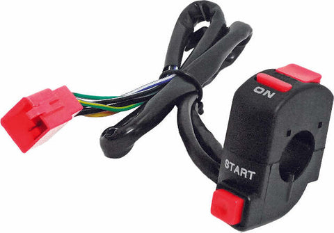 K&S HANDLEBAR SWITCH RUN/OFF/ STARTER 12-0202