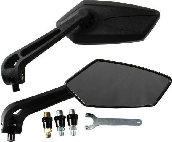 K&S GT STYLE COMPOSITE MIRRORS 17-1001