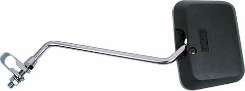 EMGO SQUARE CLAMP-ON MIRROR BLACK 10