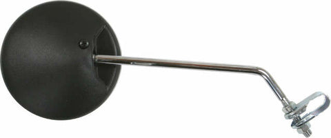 EMGO ROUND CLAMP-ON MIRROR BLACK 10