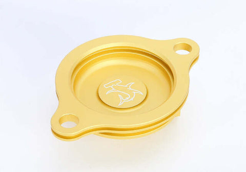 HAMMERHEAD OIL FILTER COVER CRF250R 10-15 GOLD 60-0101-00-50