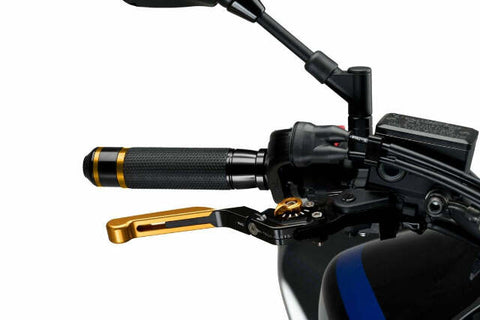 PUIG LEVER BRAKE GOLD EXTENDABLE/FOLDABLE 14ONO