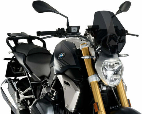 PUIG WINDSCREEN NAKED NEW GEN SPORT DARK SMOKE BMW 3624F