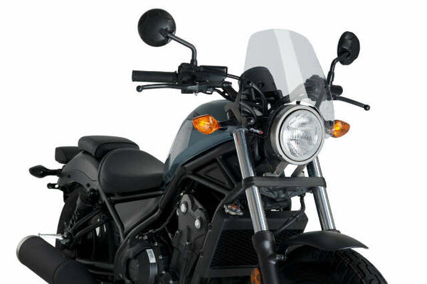 PUIG WINDSCREEN NAKED NEW GEN SPORT CLEAR HON 3829W