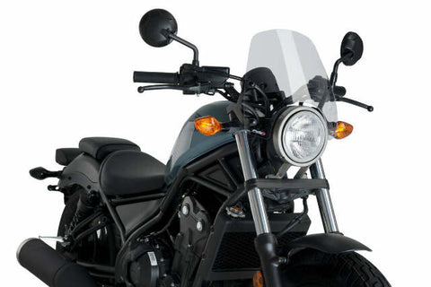 PUIG WINDSCREEN NAKED NEW GEN SPORT CLEAR HON 3829W