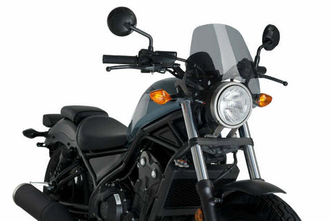 PUIG WINDSCREEN NAKED NEW GEN SPORT SMOKE HON 3829H
