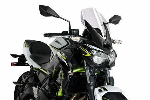 PUIG WINDSCREEN NAKED NEW GEN TOURING CLEAR KAW 3865W