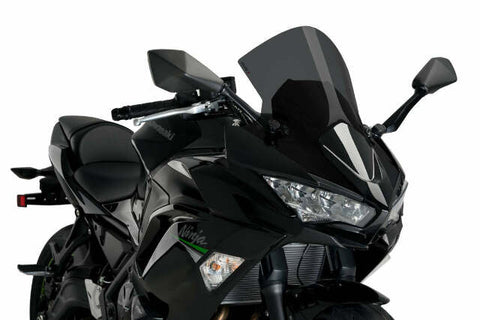 PUIG WINDSCREEN RACING DARK SMOKE KAW 3880F