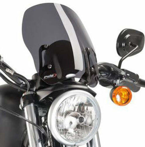 PUIG WINDSCREEN NAKED NEW GEN DARK SMOKE 9283F
