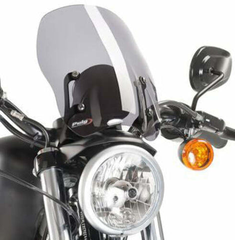 PUIG WINDSCREEN NAKED NEW GEN LIGHT SMOKE 9283H