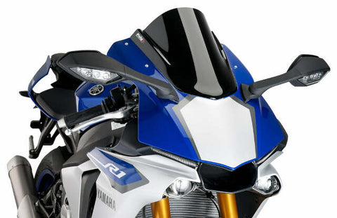 PUIG WINDSCREEN RACING BLACK 7648N