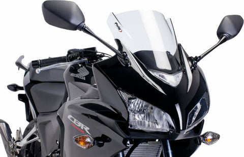 PUIG WINDSCREEN RACING BLACK 6479N
