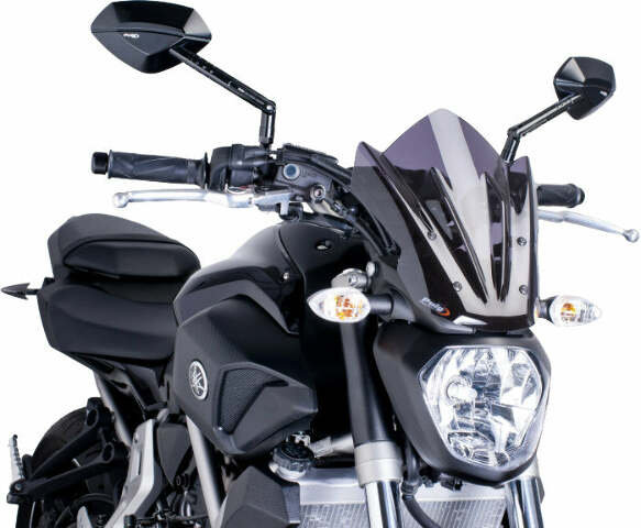 PUIG WINDSCREEN NAKED NEW GEN SPORT DARK SMOKE 7015F