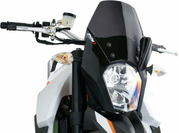 PUIG WINDSCREEN NAKED NEW GEN SPORT DARK SMOKE 5173F
